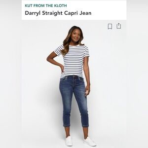 KUT from the Kloth (Darryl Straight Capri Jeans)